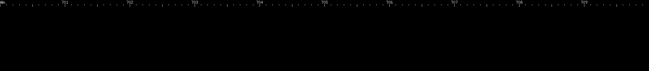 Spectral lines of Promethium.