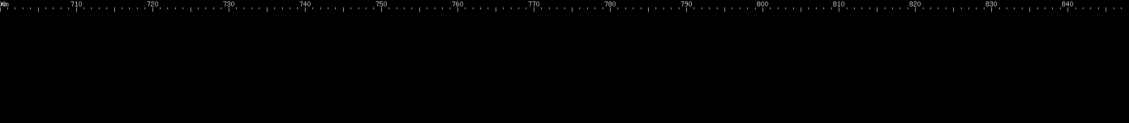 Spectral lines of Promethium.