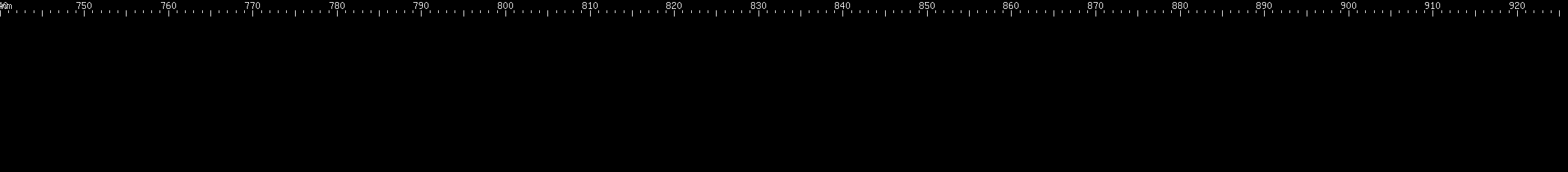 Spectral lines of Promethium.