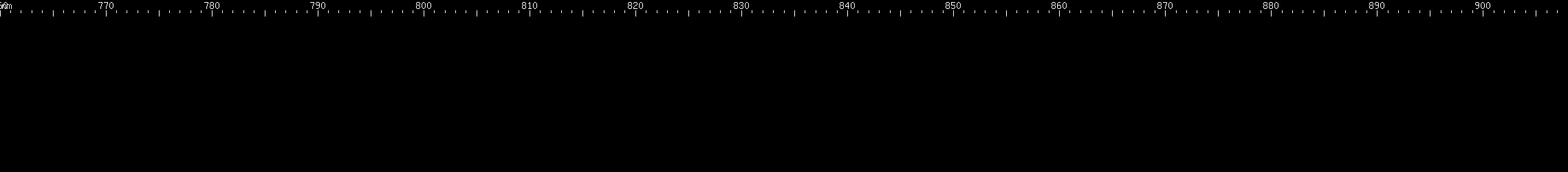 Spectral lines of Promethium.