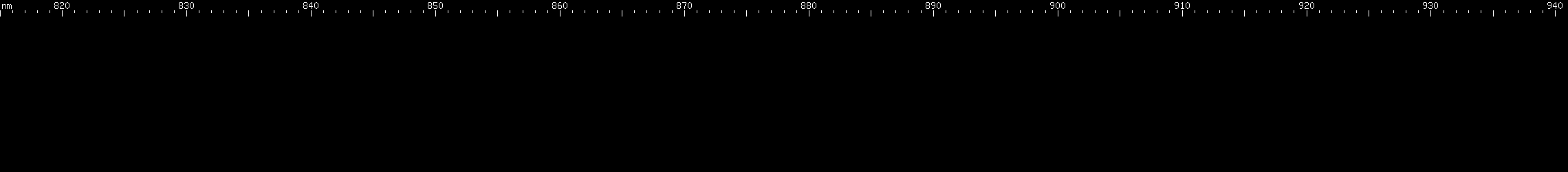 Spectral lines of Promethium.
