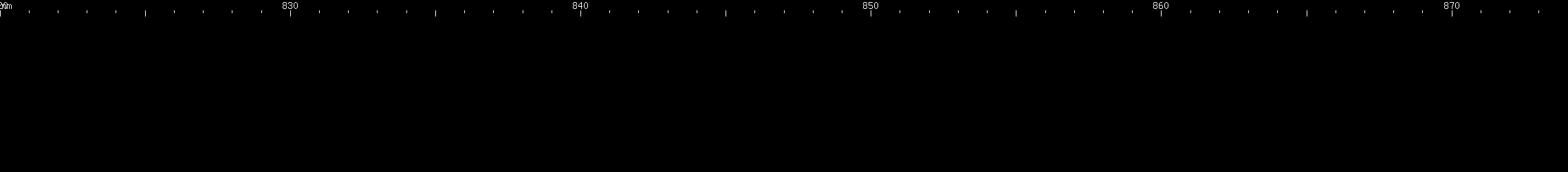 Spectral lines of Promethium.